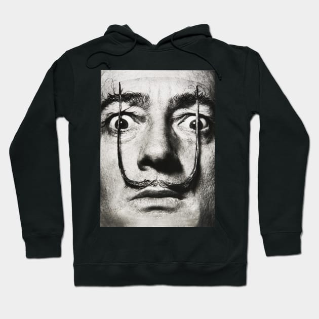 Dali Mustache Hoodie by Scar